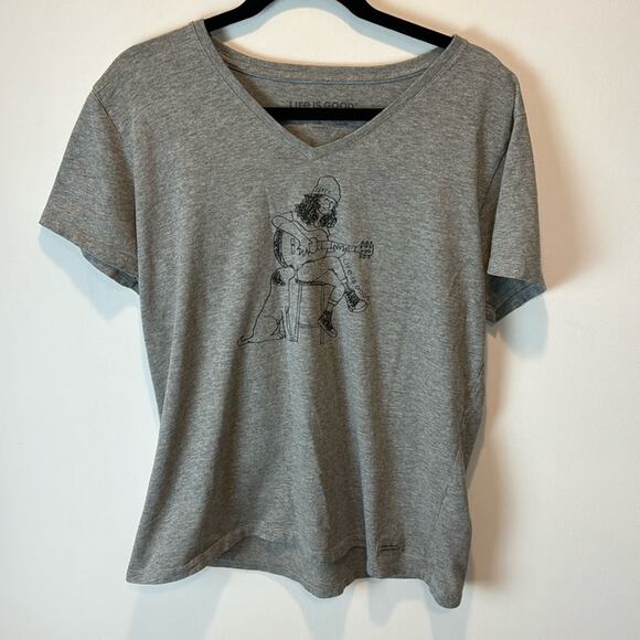 Life is Good Tee Shirt - Women's Large - Picture 1 of 6